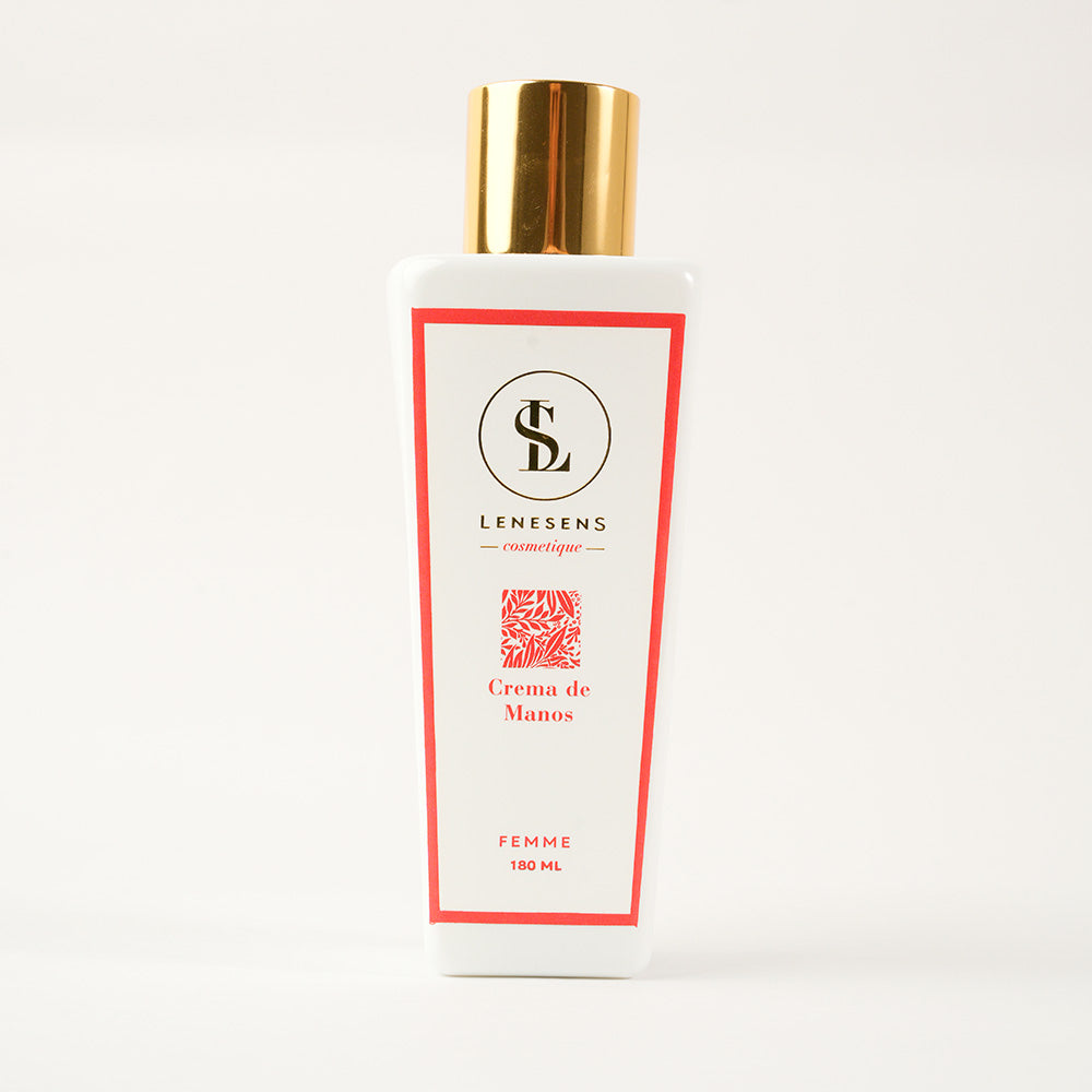 Crema de manos femenina sin glitter 180 ml